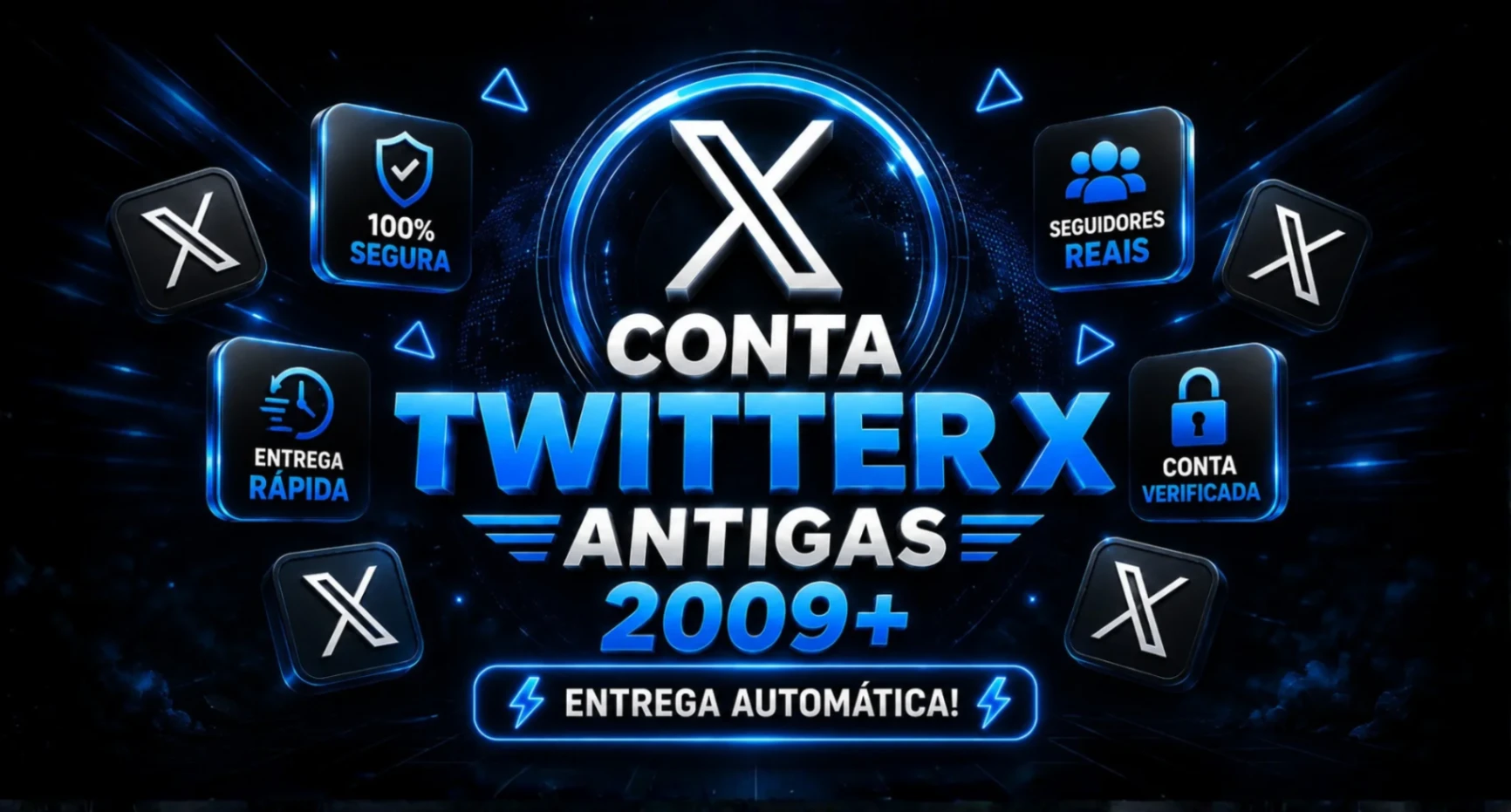 💎 TWITTER RECEM CRIADA + EMAIL + 2FA